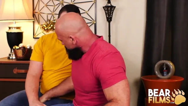 BEARFILMS Chubby Rex Barebacked By Bearded Bear Jayson West