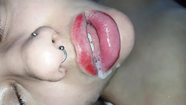 CREAMPIE FOR THE SWEETEST LITTLE MOUTH ON THIS PLATFORM