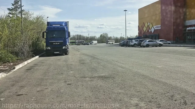 Publicly in the Car Pouring Hot Cum From Our Big Dicks on Our Bodies