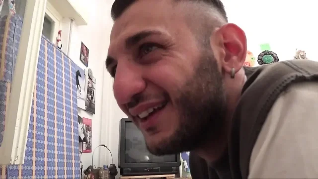 Two young cocks fro the mature slutty Italian lady