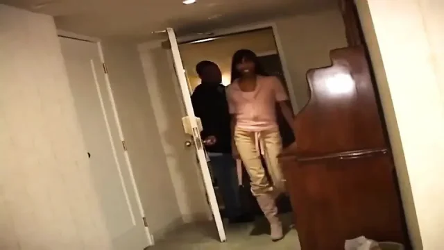 Sexy black petite pussy fucking big black dick sucking