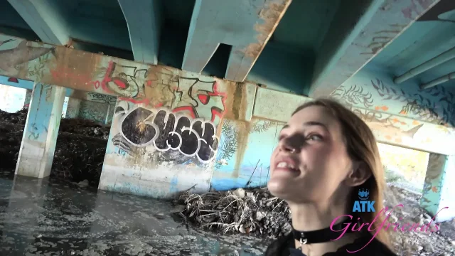 Amateur Model BTS car fun and vacation and massive foreplay in the car warming