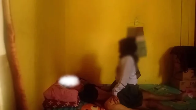 Teenager comes home from school at his own uncle's entot when no one is