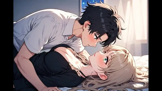 3D Cartoon on closeup kissing Animation AI Generated Cartoon content Uncensored