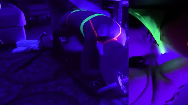 Glow Bondage Masked