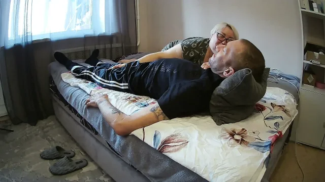 Mother in law sucks all the sperm to the last drop