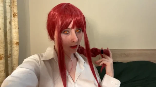 Anime Power UwU Bed Ride - Dripping Dildo Playtime