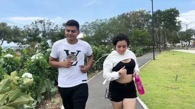 I'm Going to Jog with My Stepsister to Distract Us and Convince Her to Go Home