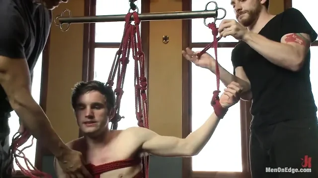 19 Year Old Stud First Bound and Edged