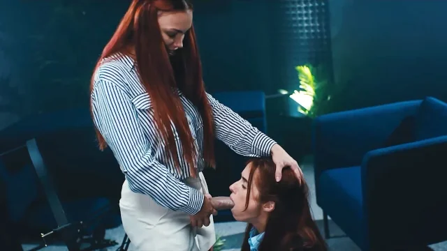 Octokuro Grows a Cock Horny Redheads Having Real Life Futa Shemale Sex & Hardcore Blowjob