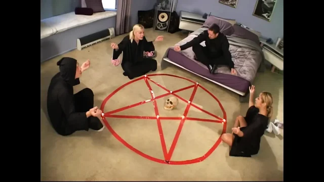 Kat a Bizarre Ritual Ended with a Firm Fuck in the Ass
