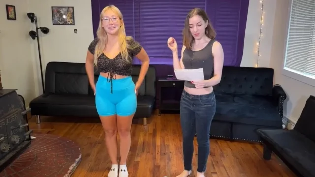 pair of daring friends spicy game of Strip Simon Says