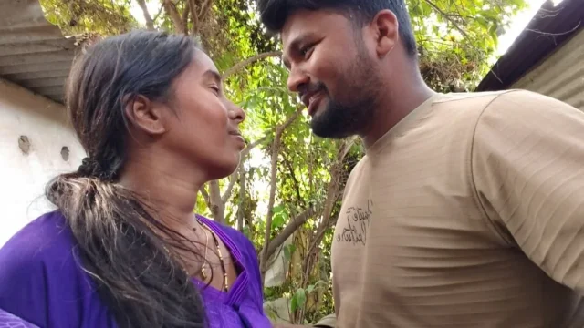 Indian Bhabhi has left her old husband so she quenched the thirst of her big ass