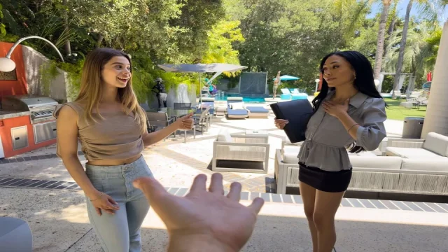 Horny Realtor Catches Couple Fucking At Open House And Joins For Wild Threesome