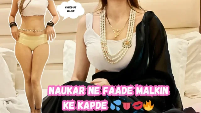 desi indian naukar malkin innoccent driver had sex with his malkin instead