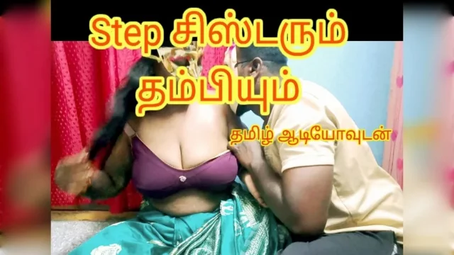 Step sister gave a great blow for her step brother when no one at home and take
