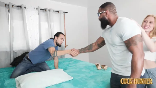 Blonde Taylor Rae Gets Pounded by Black Friend in Front Husband