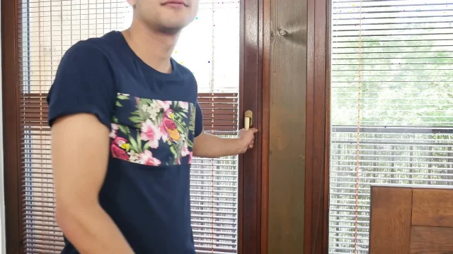 Hot Latin Twink Edges His Huge Cock & Tight Asshole
