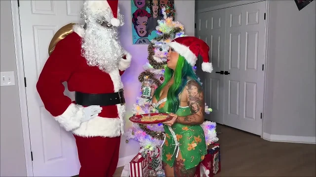Santa Wants Milk and Latina Areolas