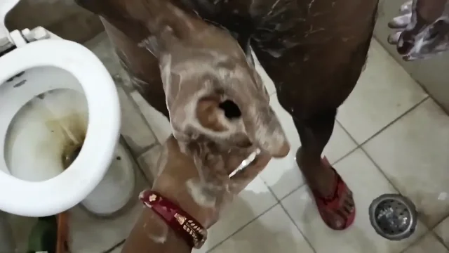 Session 28sexy Bhabhi Surprises Devar Masturbating in Bathroom - Hot Desi Roleplay Sex