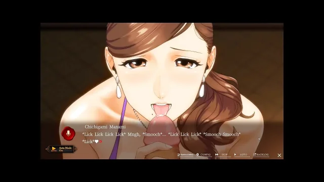 Hentai Game - Professional Deepthroat Performance - A Gigantic-Breasted MILFs
