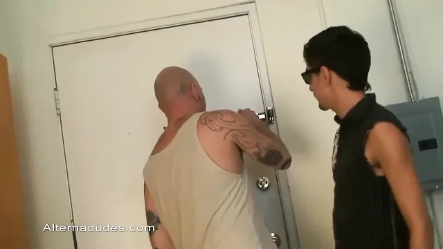 Inked Gay Lorne Rox Fucked Hard After Sloppy Blowjob