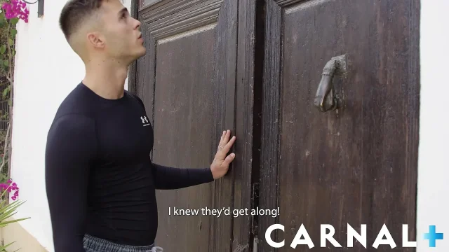 Apolo Adrii fucks his stepson Hugo Dupre and BF Bastian Karim