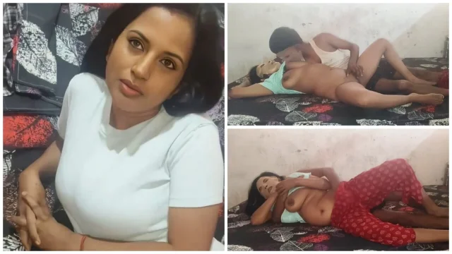 Season 155 Sexy amisha bhabhi doing pussy fucking with young stepbrother