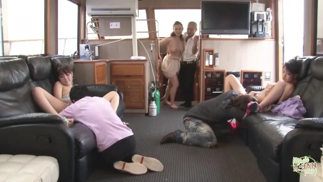 These Females Only Had One Shot of These Guys on a Stupidly Big Yacht