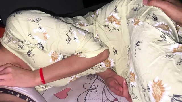 Bhabhi came to my room and we shared the same bed