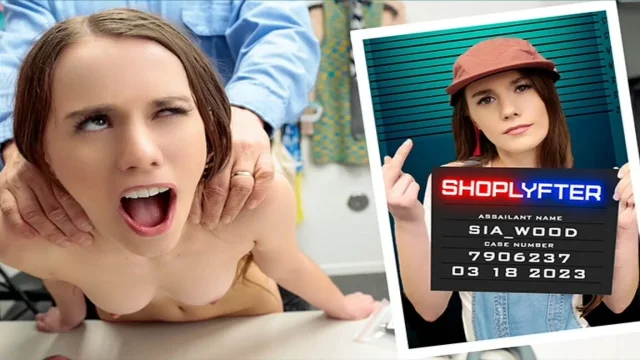 Big-mouthed Sia Wood Gets What She Deserves a Deep Cavity Search and a Rough