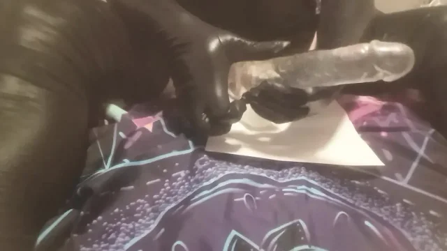 Femboy Sissy Assplay Training XL Dildo 25 cm
