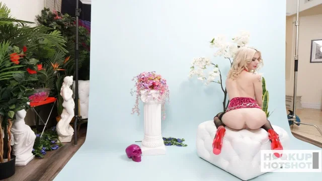 Bts - Emma Rosie's Petite Pussy Gets Wet During Sexy Outfit Try-on