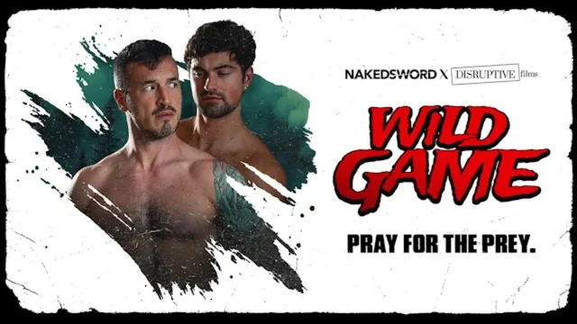 WILD GAME Hesitant Hunk DEREK KAGE Seals Deal in MIKE MONROE's Hairy Hole