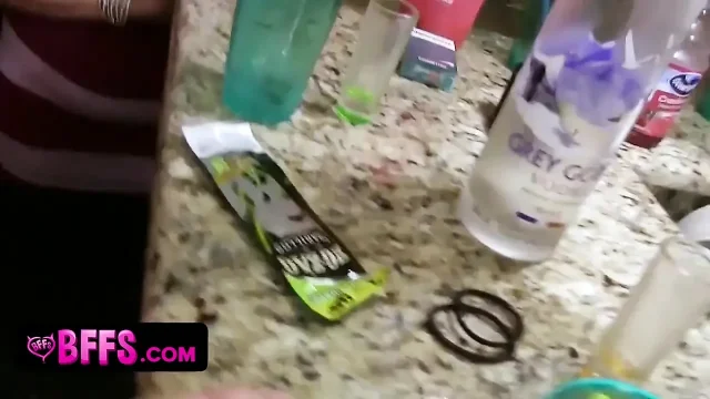 Lascivious ladies with loose morals sucking fucking during real bachelorette party