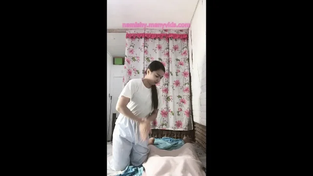 Shy Masseuse Agrees to Extra Service