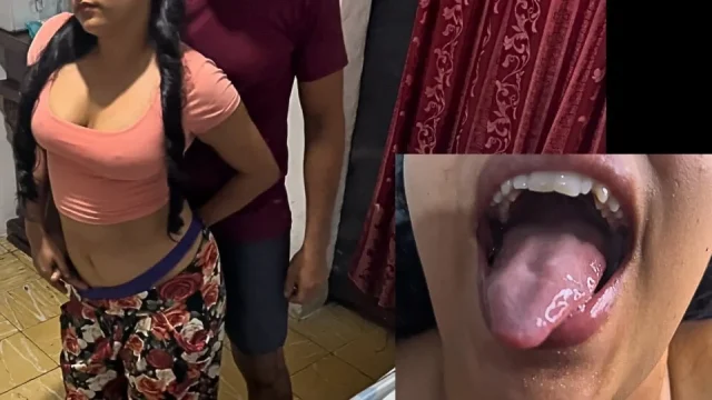 Stepdaughter seduces her stepfather and realizes that he has a huge penis