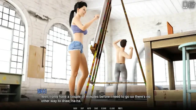 University of problems sexy girl erotic art ep 44