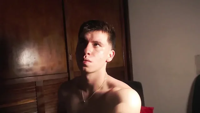 A Straight Guy Masturbating Naked