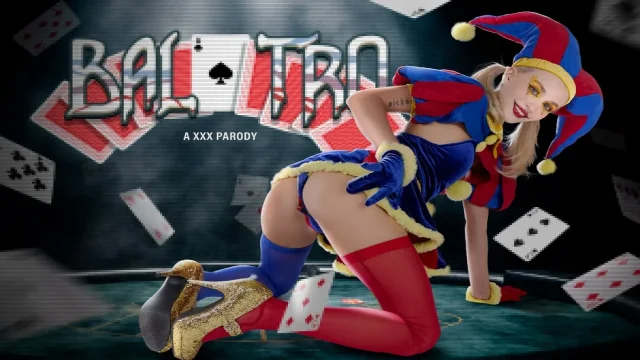 VRCosplayX Emma Rosie As The Joker Of BALATRO Becomes Your Obsession