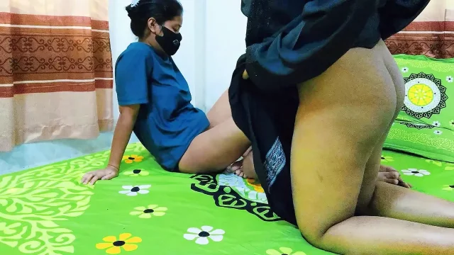 Today I fuck my hijabi muslim aunty and her horny daughter bangla voice