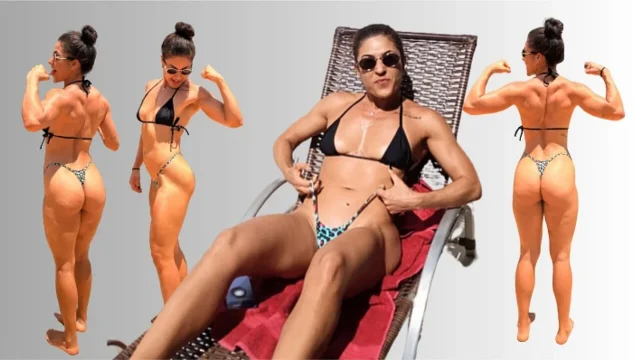 Bikini Pool Tease Turns Into Hardcore Fuck with Triple Cumshot