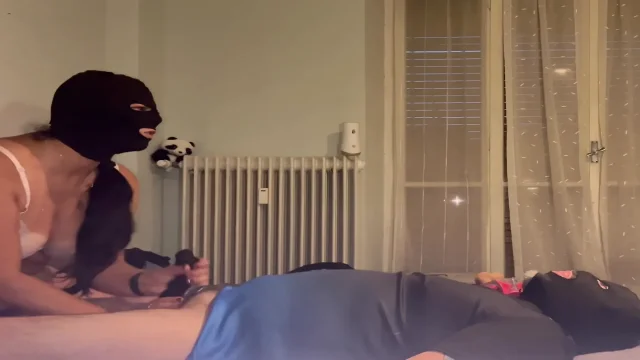 I Put My Feet in Your Face and Cumming You Fill the Stocking