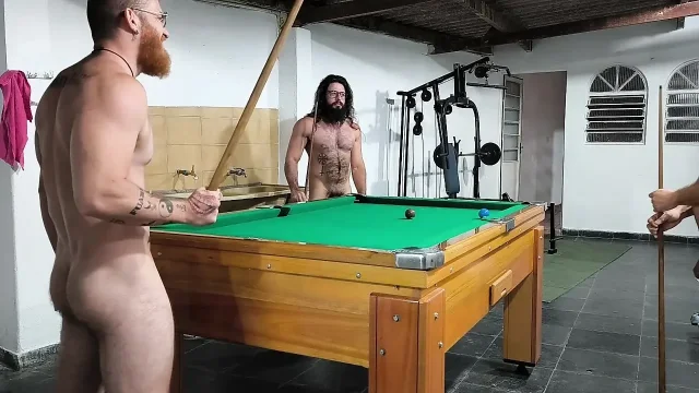 Playing naked with friends