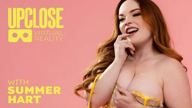 Up Close VR - Horny MILF Summer Hart Titty Fucks Your Dick Before Letting You