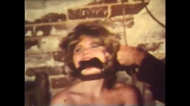 A rare crazy vintage BDSM scene