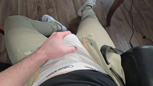 POV College Pump Muscular Daddy Hardens Thick Cock & Jerks - Follow on X PhantomGentX