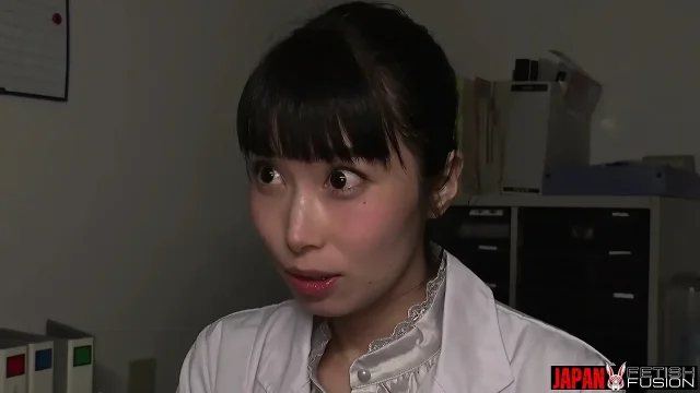 Dr Yumika Saeki Binds Chihiro Suzuki to the Chair Stretches Her Nostrils Wide