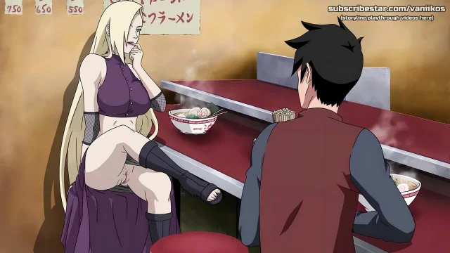 Naruto Kunoichi Trainer - Slutty Blonde Teen Ino Yamanaka Has Public Sex In A