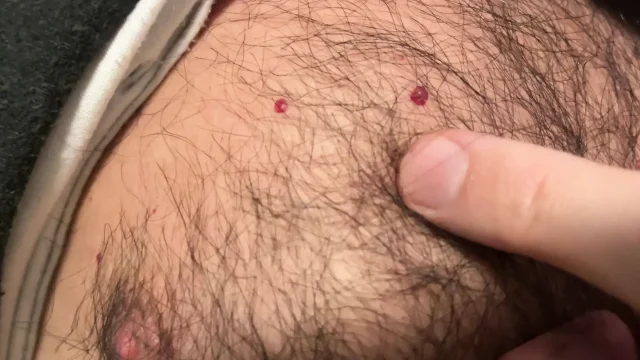 Earl Smile - Hairy Upper Body Showcase in the Bedroom